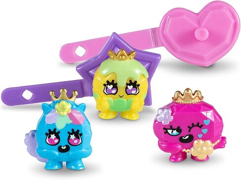 مجموعة صندوق BANDAI TH00002 Pinky Promise Royal Carriage Blind Box تتضمن 3 أصدقاء جيمي قابلين للجمع و2 دبوس شعر، ومزج وتطابق الأحجار الكريمة والمجوهرات من أجل متعة شخصية in Kuwait