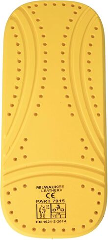 Milwaukee Leather MP7915 | 1PC CE Approved Back Armor for Motorcycle Armored Flannels or Jackets - Spine Protector in Kuwait