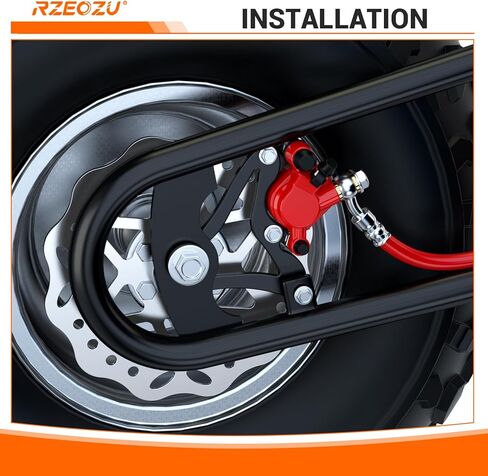 مجموعة فرامل هيدروليكية للدراجة الصغيرة Mega Moto 80cc مع قرص فرامل دوار 180 مم متوافق مع Monster Moto 105cc mm80 Minibike GMB100 Coleman RB100 RT100 أجزاء دعامة تثبيت فرجار الفرامل الخلفية in Kuwait