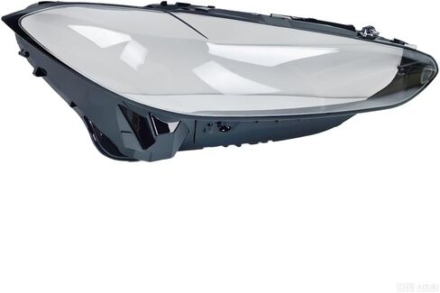 غطاء عدسة شفاف للمصابيح الأمامية مناسب لسيارة BMW 4-Series M4 2021-2023، i4 2022-2023، أغطية إضاءة جانبية أمامية يسار ويمين، مادة PC عالية النقل للضوء in Kuwait