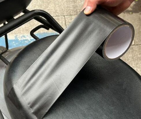 1 Roll Bookbinding Repair Tape, Self Adhesive Black Cloth Tape, 4" x 11 Yard Fabric Supplies for Book Spine & Page Reinforcement in Kuwait