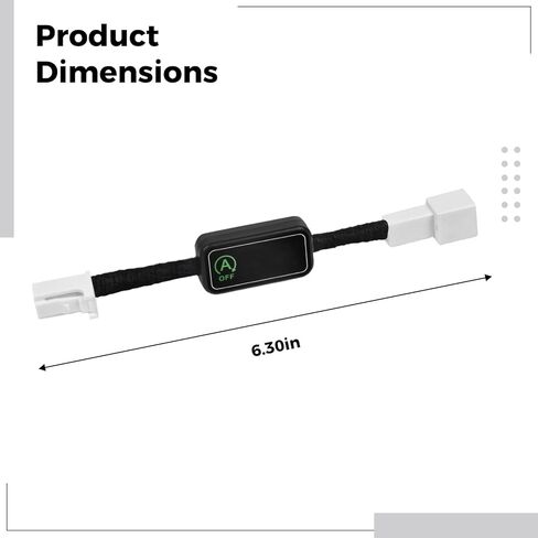 Auto Start Stop Eliminator, Default Off, Car Start-Stop Device for 2015-2021 Highlander, Avoids Misoperation, Includes Installation Tools in Kuwait