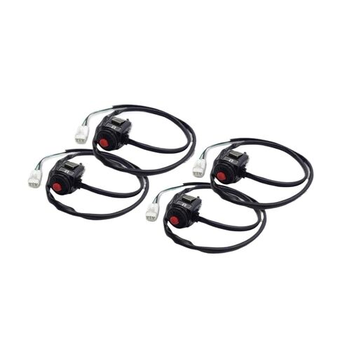 زر دفع مفتاح قتل محرك الدراجة النارية متوافق مع KX 85 KX 100 KX 112 KX250F KX450F 2006 2007 2008 2009 2010 2011 2012 2013 2014 2015 2016 in Kuwait