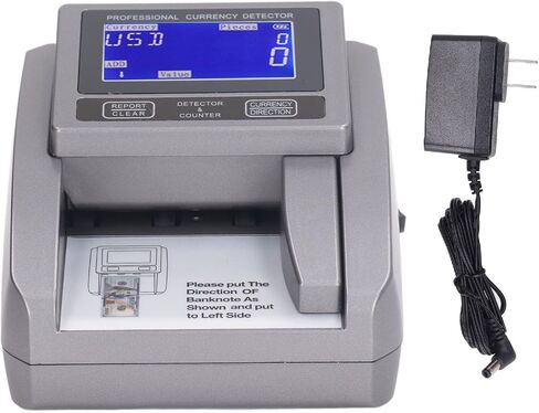 Portable Dollar Counter, Handheld Bill Counter with LED Display Compact Efficient Cash Counting Machine for Small Businesses Retail Stores and Home Use in Kuwait