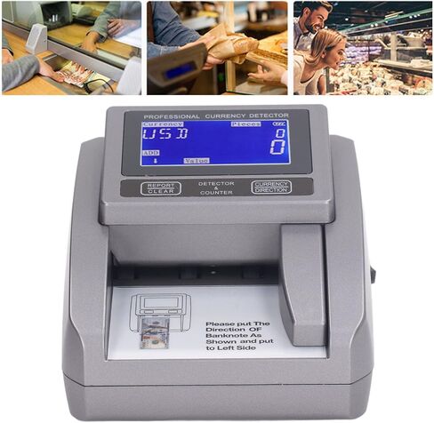 Portable Dollar Counter, Handheld Bill Counter with LED Display Compact Efficient Cash Counting Machine for Small Businesses Retail Stores and Home Use in Kuwait
