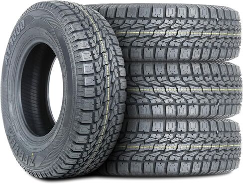 Zeetex AT1000 A/T All-Terrain Off-Road Light Truck Radial Tire-LT265/75R16 265/75/16 265/75-16 123/120Q Load Range E LRE 10-Ply BSW Black Side Wall in Kuwait