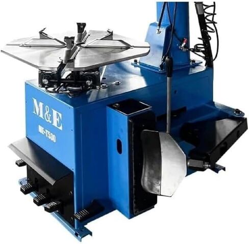 ME-T530Z 2.0HP Heavy Duty Tire Changer Machine with Bead Blaster Dual Assist Arms 12"-24 Inch Rim Clamping Range 120V 1PH Motor Alloy Steel Jaw Pedal Control Professional Tire Changer in Kuwait