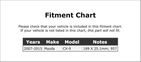 Rear Parking Brake Hardware Kit Compatible With Mazda CX-9 2015 2014 2013 2012 2011 2010 2009 2008 2007 P-1252821 in Kuwait