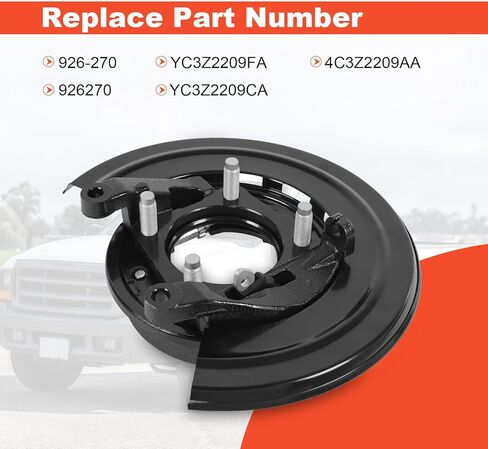 Parking Brake Assembly Compatible with Ford F-250 1999 Excursion 2000-2005 F-250 Super Duty 1999-2004 F-350 Super Duty 1999-2004 Replaces# 926-270 4C3Z2209AA YC3Z2209CA YC3Z2209FA in Kuwait