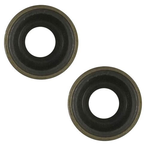 Caltric 2X Valve Stem Seal Compatible with Kawasaki Bayou 220 1988-2002 in Kuwait