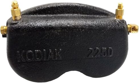 فرجار فرامل قرصية لفرامل مقطورة Kodiak، مطلية إلكترونيًا، تناسب محاور المقطورة 8K-14K in Kuwait