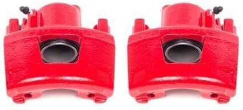 S4600 High-Temp Red Powder Coated Calipers Pair Front S4600 in Saudi Arabia