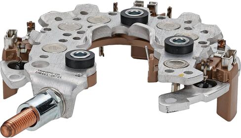 مقوم DB Electrical 172-52100 50 ديود أمبير، نمط صمام ثنائي أفالانش، مسافة تركيب 117 مم، قطبية سلبية، حجم مسمار M8-1.25، 12 فولت in Kuwait