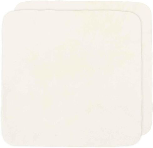 HARFINGTON 2 Pcs Chamois Cloth for Car 15.8 x 25.6 Inch Square Natural Shammy Car Drying Towel Superb Absorbent Drying Cleaning Cloth for Glass Paint Care Mirrors Windows, White in Kuwait