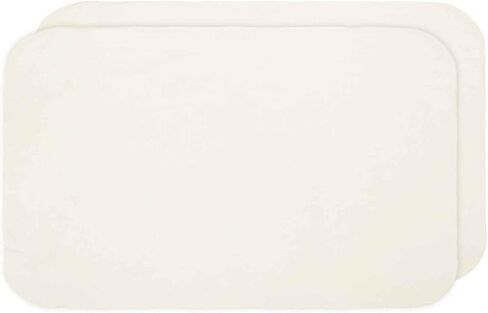 HARFINGTON 2 Pcs Chamois Cloth for Car 15.8 x 25.6 Inch Square Natural Shammy Car Drying Towel Superb Absorbent Drying Cleaning Cloth for Glass Paint Care Mirrors Windows, White in Saudi Arabia