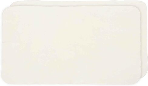 HARFINGTON 2 Pcs Chamois Cloth for Car 15.8 x 25.6 Inch Square Natural Shammy Car Drying Towel Superb Absorbent Drying Cleaning Cloth for Glass Paint Care Mirrors Windows, White in Saudi Arabia