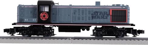 مجموعة القطارات الكهربائية ليونيل ديزني ستار وورز إمباير RS-3 LionChief O Gauge مع بلوتوث 5.0 وجهاز التحكم عن بعد وسيارات الشحن وFasTrack - أضواء وأصوات جاهزة للتشغيل، مجموعة قطارات نموذجية، للأعمار من 14 عامًا فما فوق in Kuwait