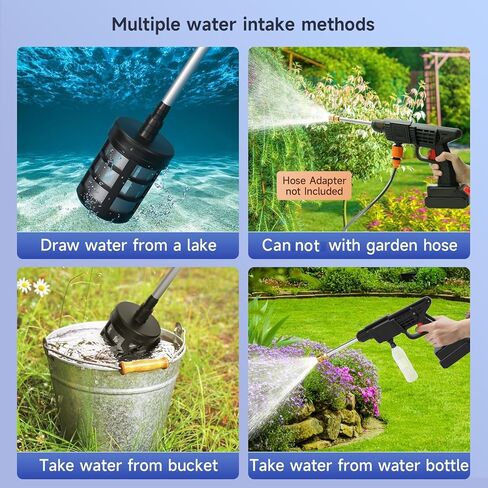 Topteng Power Blaster Plus مسدس رش الماء الكهربائي المحمول وخرطوم أداة تنظيف غسالة السيارات للشرفات والنوافذ والجدران الخارجية والأرضيات والأسوار والحدائق والحمامات in Kuwait