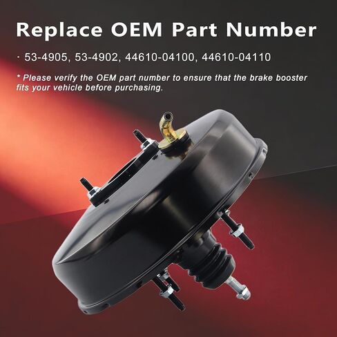 53-4905 53-4902 44610-04100 44610-04110 معزز الفرامل، متوافق مع Toyota Tacoma RZN140 VZN150 Tundra 2000-2006 3.4L V6 4.7L V8 4.0L V6، HBB-234 in Kuwait
