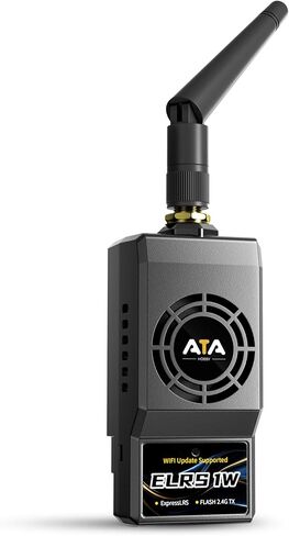 وحدة Radiolink ATA ELRS 2.4G Nano OpenTX، طاقة عالية بحد أقصى 1 وات، معدل تحديث 1000 هرتز، مروحة تبريد داخلية، متوافقة مع T12D، T16D وأجهزة الراديو مع خليج وحدة Nano/Lite (ليس لخليج JR) in Kuwait