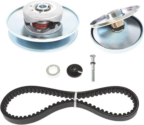 GXYWADY Driver Clutch 30 Series 3/4 Bore Driven Torque Converter 5/8 Bore 7 Pulley with 203591 Belt Replacement for Go Kart Mini Bike in Kuwait