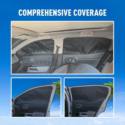 for CRV 2017-2021 Car Window Sun Shade, Automobile Sunshade Covers for Front and Rear Windows, 4 Piece Set in Kuwait