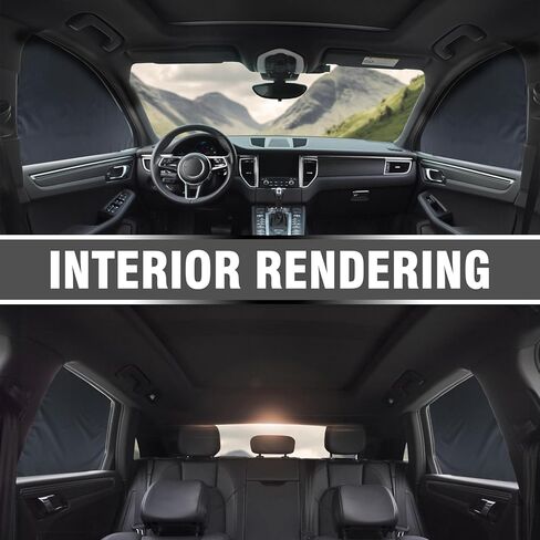 for CRV 2017-2021 Car Window Sun Shade, Automobile Sunshade Covers for Front and Rear Windows, 4 Piece Set in Kuwait