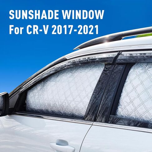 for CRV 2017-2021 Car Window Sun Shade, Automobile Sunshade Covers for Front and Rear Windows, 4 Piece Set in Kuwait