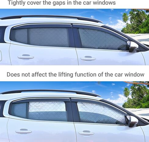 for CRV 2017-2021 Car Window Sun Shade, Automobile Sunshade Covers for Front and Rear Windows, 4 Piece Set in Kuwait