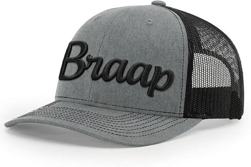 Alterd Industries Braap Personalized Trucker Hat – Custom Snapback Hat - 7 Color Options or Dirt Bike Hat, Richardson 112 Cap in Saudi Arabia