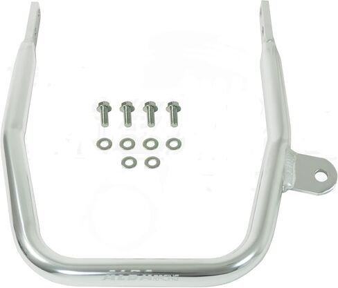 Compatible with Raptor 125 (2011-2013) / Raptor 250 (2008-2013) ATV Rear Grab Bar Bumper Silver in Kuwait