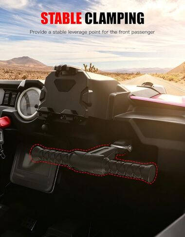 مجموعة مقبض قضيب الإمساك للركاب من أجل Polaris RZR XP 1000، قضيب الإمساك الواقي للركاب من أجل Polaris Trail Turbo S/RZR 570 800 900 2012-2023، استبدال #2634200 in Kuwait