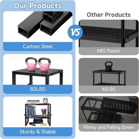 Locker Shelf for School, Adjustable Width and Height Locker Shelf Organizer,Office Desk Shelf Organizer, Heavy Duty locker organizer shelves Ideal Fits Standard Size School, Office, and Gym Lockers in Kuwait