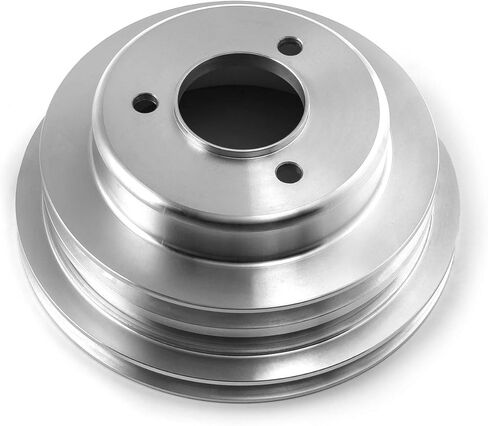 Speedmaster PCE239.1004 متوافق مع Chevy BBC 454 Billet Aluminium Long Water Pump Lwp 3 Groove Crank Pulley in Kuwait