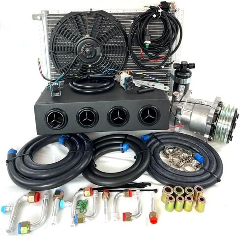 A/C KIT UNIVERSAL UNDERDASH EVAPORATOR 404-000 H/C BSL 12V ELECTRICAL HARNESS in Kuwait