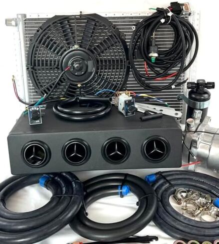A/C KIT UNIVERSAL UNDERDASH EVAPORATOR 404-000 H/C BSL 12V ELECTRICAL HARNESS in Kuwait