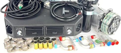 A/C KIT UNIVERSAL Underdash مبخر 404-100 جديد 12 فولت مزود بحزام كهربائي in Kuwait