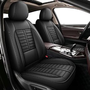 Seat Covers for Jeep Grand Cherokee 2022-2025 2026 Full Set Waterproof Leather Custom Automotive Car Seat Covers Protector (5Seats,Black) in Saudi Arabia