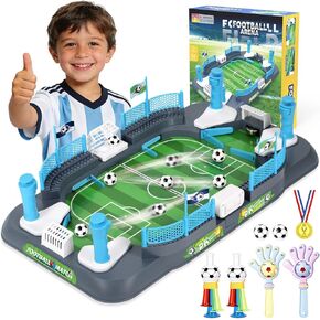 Soccer Board Game for Kids, Mini Foosball Table Game, Portable Tabletop Interaction Pinball Sports Game Toy, Indoor Family Playroom Party Birthday Toy Gift for 3 4 5 6 7 8-12 Year Old Boys Girls in Saudi Arabia