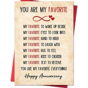 IDU Birthday Card for Husband Wife Boyfriend Girlfriend Couple Men Women,Romantic Happy Birthday Cards Gifts Decorations for Him Her in Kuwait