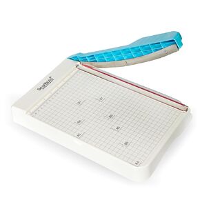 12 inch Paper Cutter, Guillotine Paper Cutter Heavy Duty, with Storage Worklion Precision Paper Trimmer with Safety Lock, Thickened Metal Based Cutting Board for Crafting Cardstock Photos in Saudi Arabia