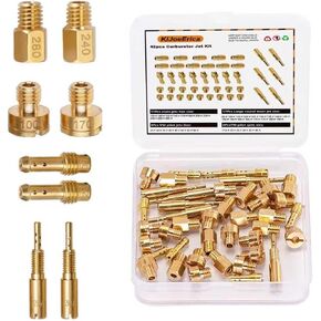 طقم نفاثة مكربن، 42 قطعة مكربن ​​لـ Mikuni Main & Pilot Slow Jet N100.604 & VM28/486 VM4/042 & VM22/210 in Kuwait