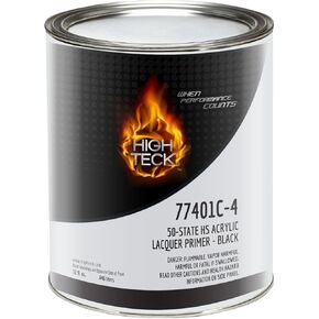 High Teck Products 77401C-4 50 State High Solids Acrylic Lacquer Primer-Black-QT in Kuwait