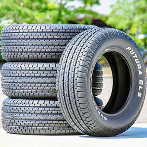 Set of 4 (FOUR) Futura (by Cooper) GLS Super Sport Passenger Car All-Season Touring Radial Tires-225/70R14 225/70/14 225/70-14 98T Load Range SL 4-Ply RWL Raised White Letters in Kuwait