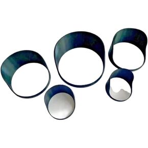 Replacement for Vanderhall Carmel Gauge Covers - Slide On - No Adhesive Needed - Black in Kuwait
