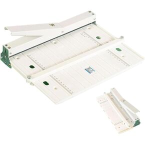 Paper Creaser Machine with Ruler & Positioning Block Manual Scoring Tool for Book Covers, Cardstock, Brochures, Invitations, for Crafting & DIY Projects in Kuwait