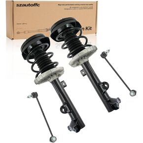 Front Loaded Complete Strut Spring Assembly Sway Bar 4pc Kit Compatible with Mercedes-Benz in Kuwait