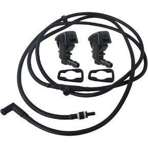 New Windshield Washer Nozzle Jet Hose Kit for 2011-2016 Ford F250 F350 F450 F550 Super Duty, Direct Fit Replacement #BC3Z-17603-A BC3Z-17K605-B in Kuwait