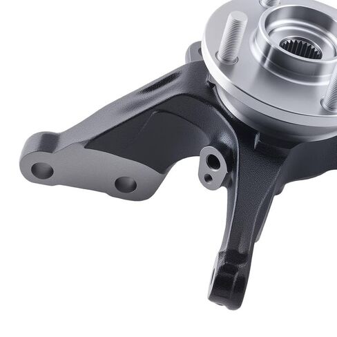 Pair Front LH and RH Wheel Bearing Hub Knuckle Assembly Compatible with Versa 13 2019 in Kuwait