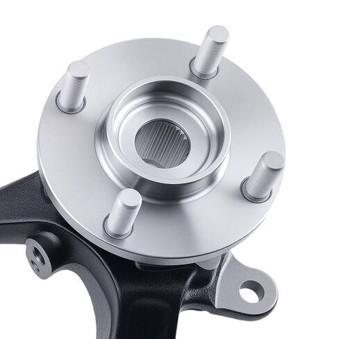 Pair Front LH and RH Wheel Bearing Hub Knuckle Assembly Compatible with Versa 13 2019 in Kuwait